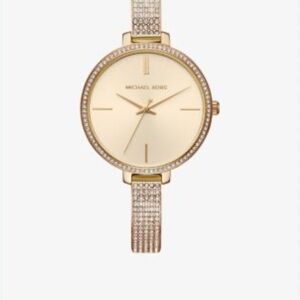 Michael Kors Gold Crystal-Embellished Watch
